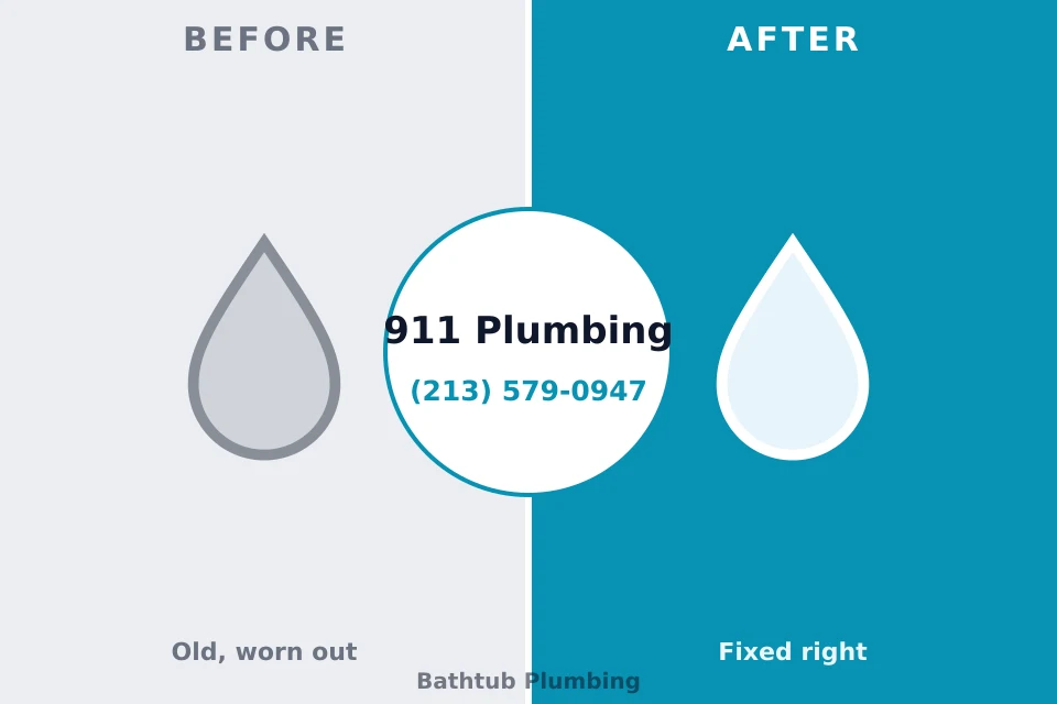 Before and after: plumbing company Mountain Green, UT